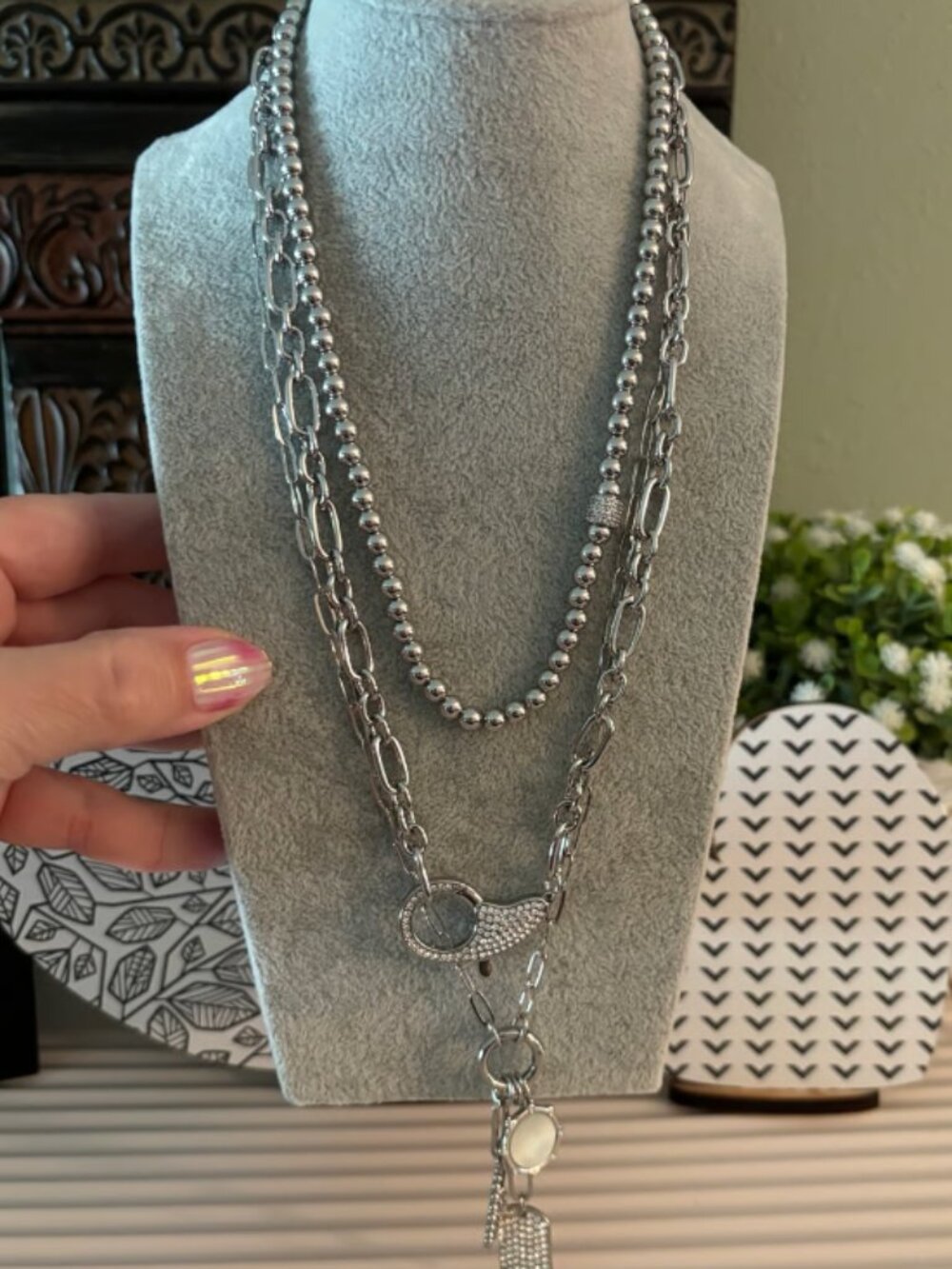 Park Lane Aspen Necklace in Silver